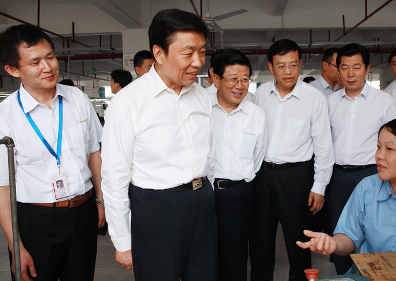 李源潮在J9集团调研纪实